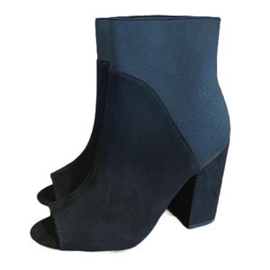 New look navy shop ankle boots